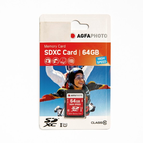 Atmiņas karte SD SDXC Agfa 64GB Class 10