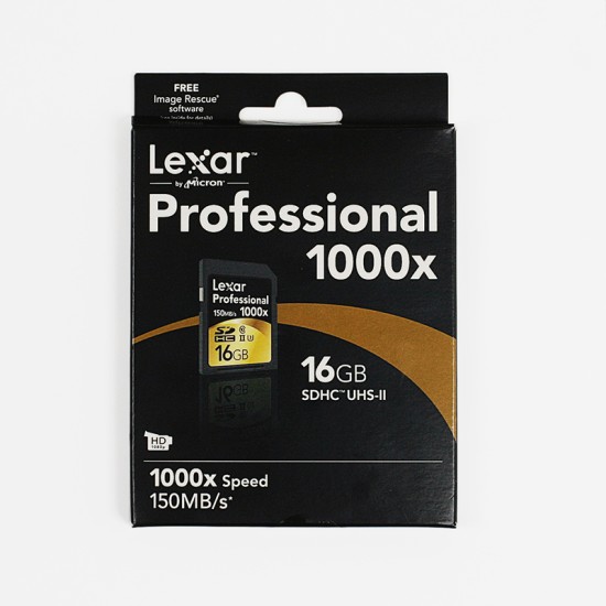 Atmiņas karte SD SDHC UHS II Lexar Professional 16GB 1000x 150 MB/s