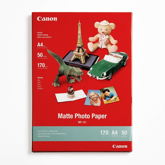 Foto papīrs Canon Inkjet 21x30 A4 Matte 170g 50 lapas