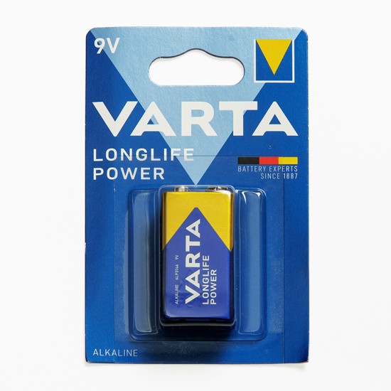 Baterijas Varta 6LR61/9V Longlife Power Alkaline