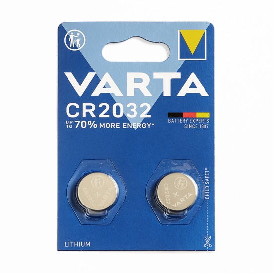 Baterijas Varta Lithium CR2032